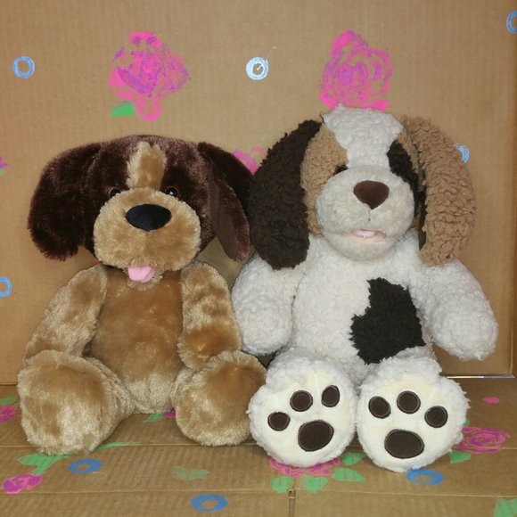 Lot of 2 - Build-A-Bear Workshop Puppy Dogs - Picture 8 of 11